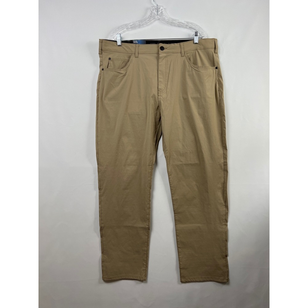 Denali Performance Pants Mens 40x30 Delta Khaki Nylon Stretch D747185S